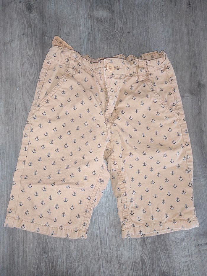 Bermuda garçon ancrés 6 ans