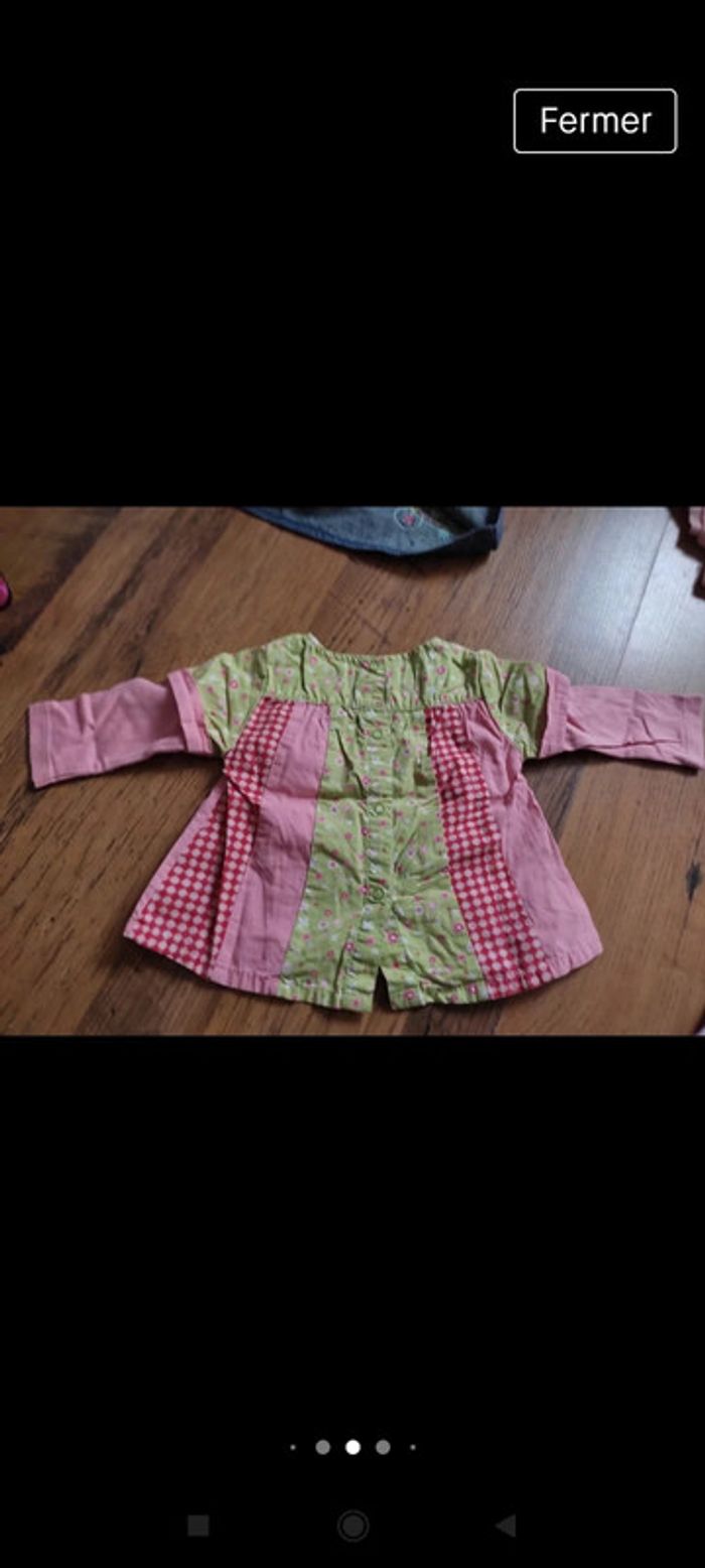 🌺Lot de 6 vêtements été fille 6 mois🌺 - photo numéro 15