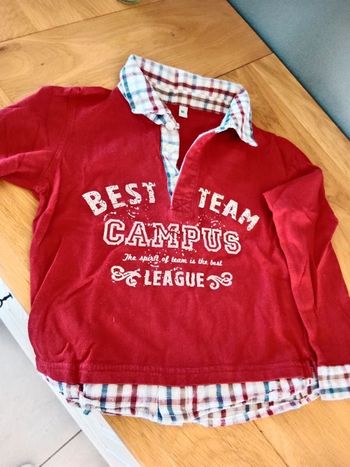 Polo manches longues