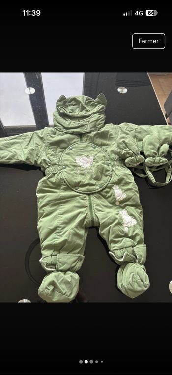 Manteau combinaison 3-6 mois