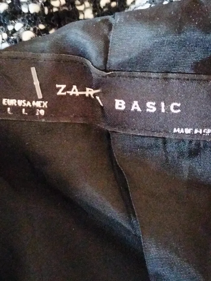 Veste Zara épaisse t38 noir et blanche - photo numéro 8