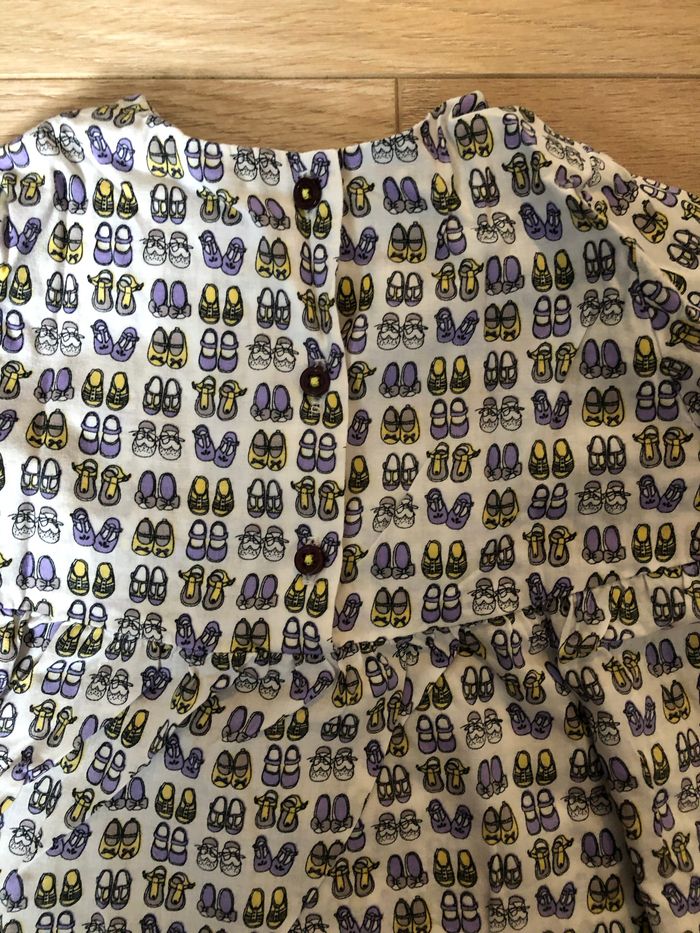 Blouse motifs 12 mois Bout’chou en parfait état - photo numéro 5