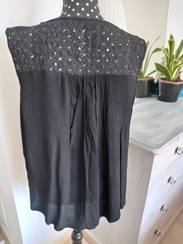 Blouse sans manches, noir 42 - photo numéro 5