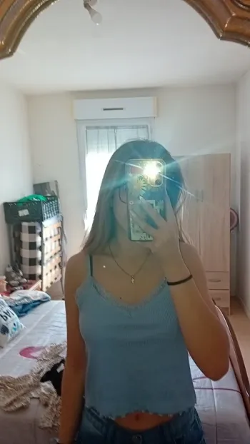 Débardeur bleu