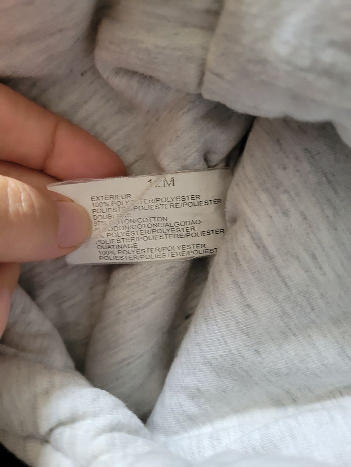 Duffle coat tex 12 mois bleu marine - photo numéro 4