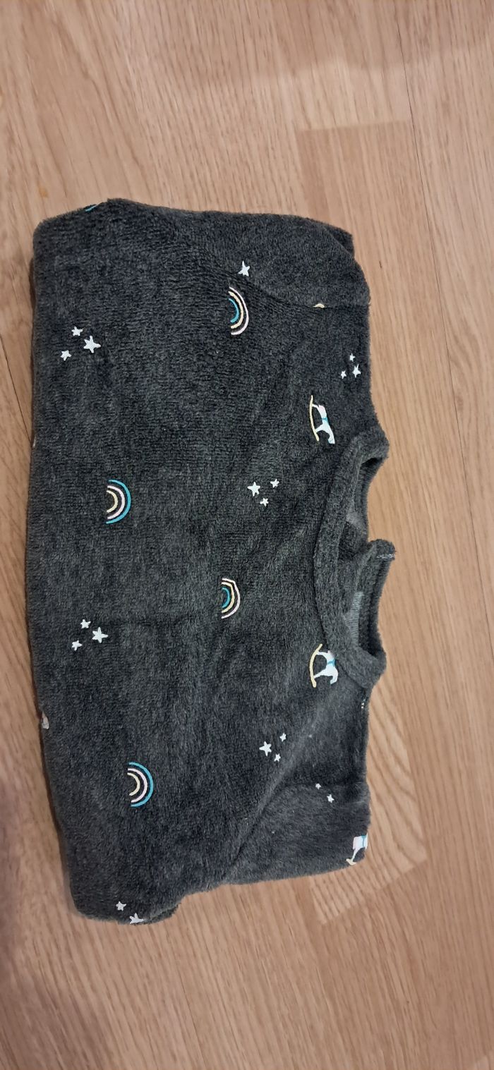 Pyjama chaud 1 mois kiabi neuf - photo numéro 3