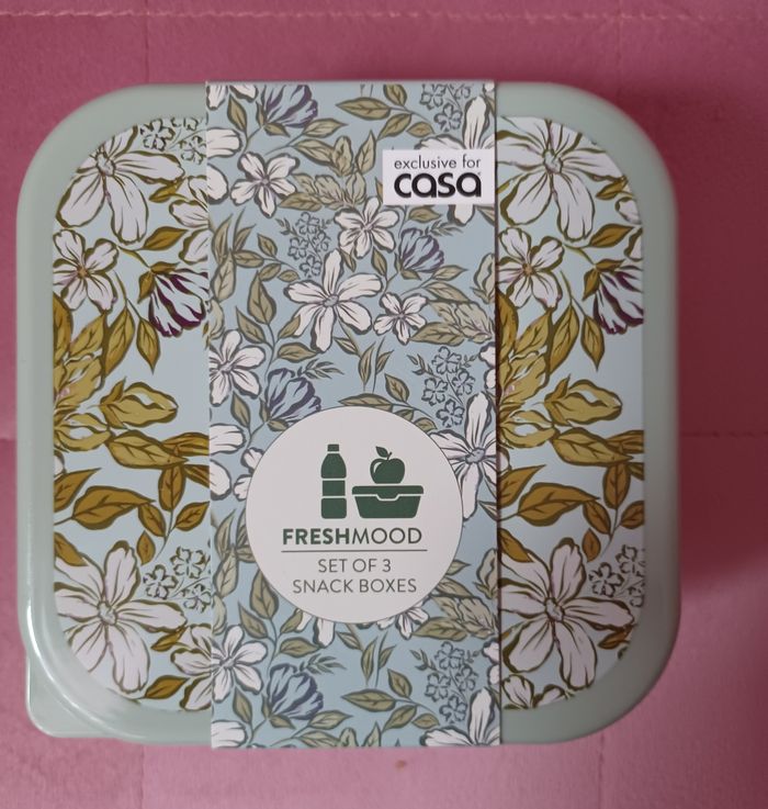 3 boites à snack