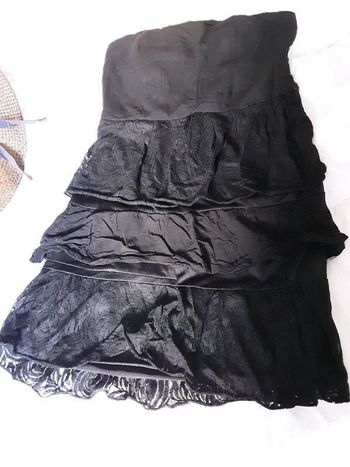 Robe bustier noir t 38 marque LULU LOVE