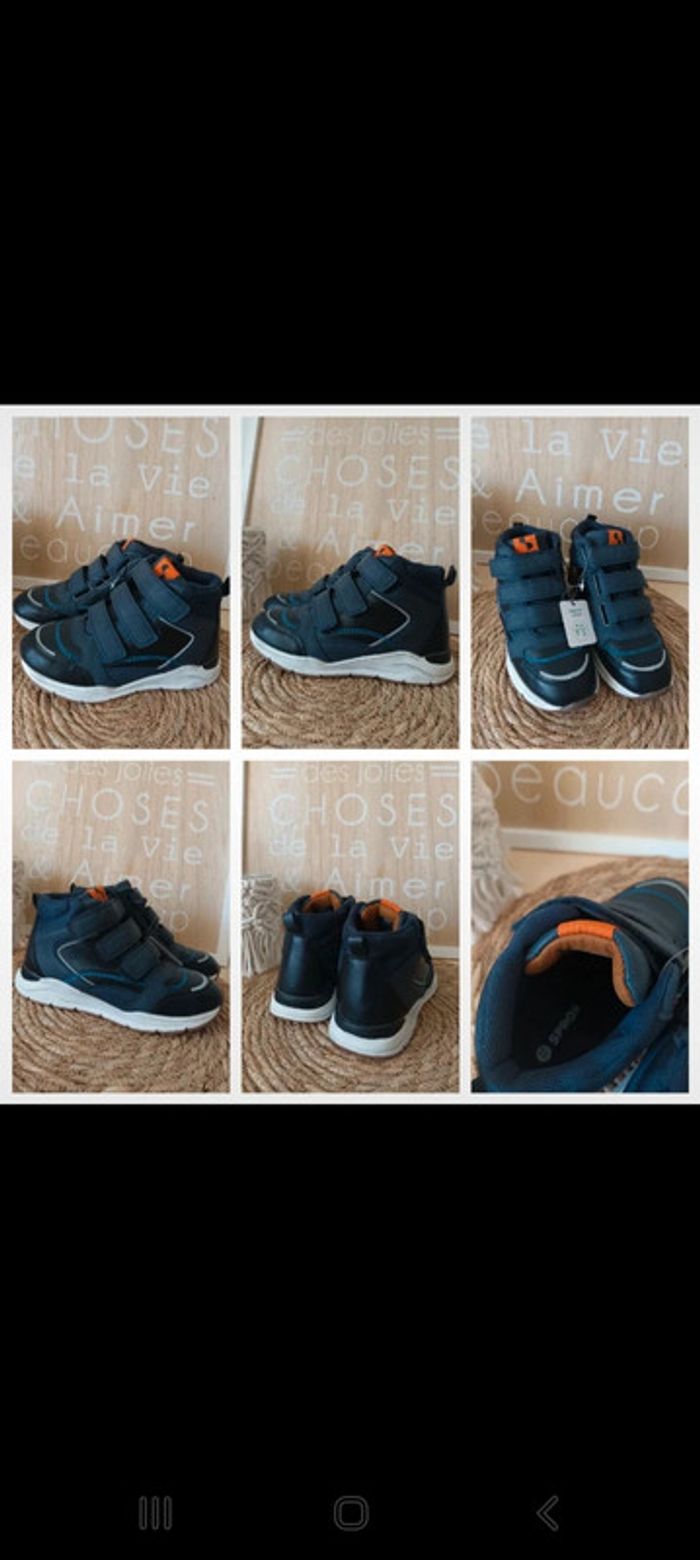 Jolie paire de baskets montantes à scratchs Sprox neuves avec étiquettes 🏷