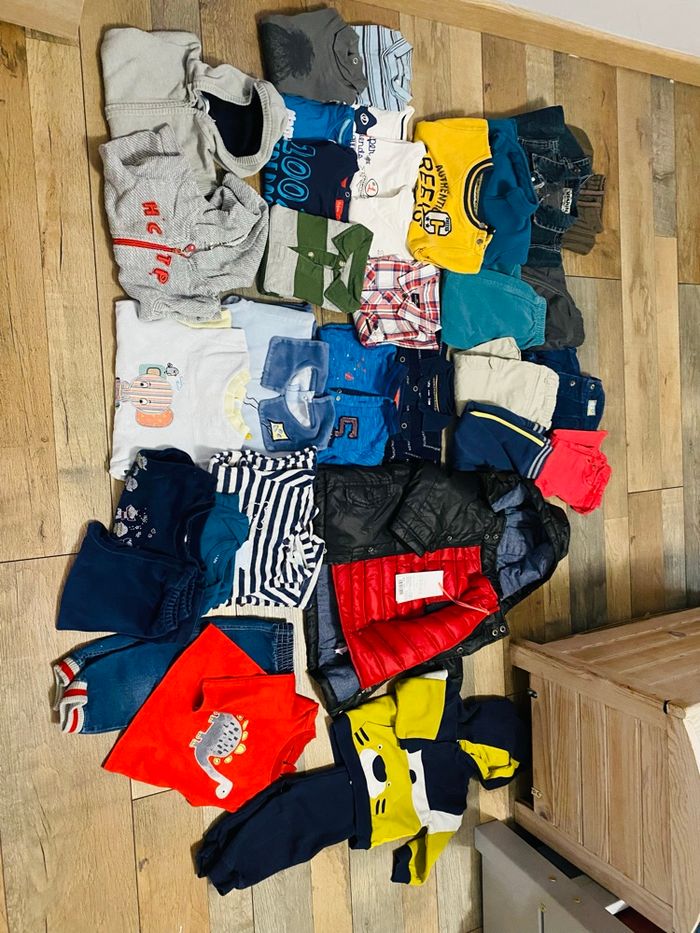 Lot garçon hiver 12 mois