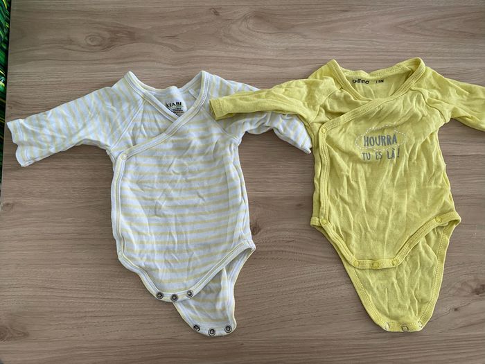 Lot de 2bodys bébé garçon 3 mois