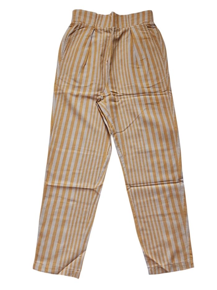 Pantalon décontractée rayures taille S