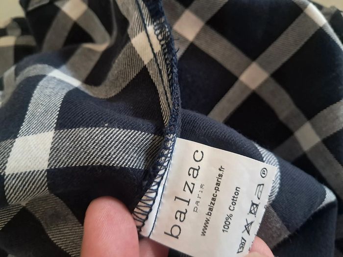 Balzac Paris chemise bûcheron T.36/38 en tbe - photo numéro 13