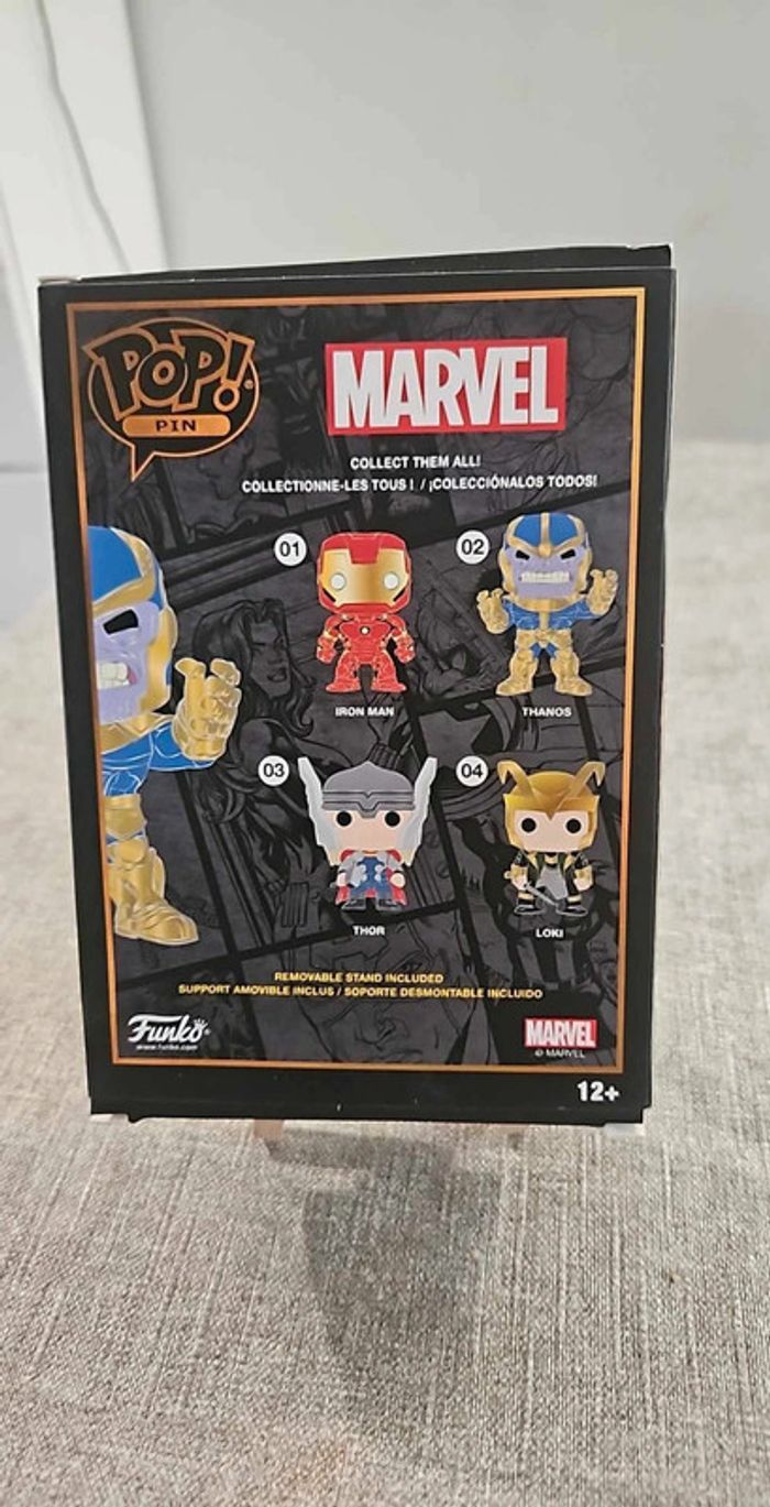 Funko pop pin 02 thanos - photo numéro 2