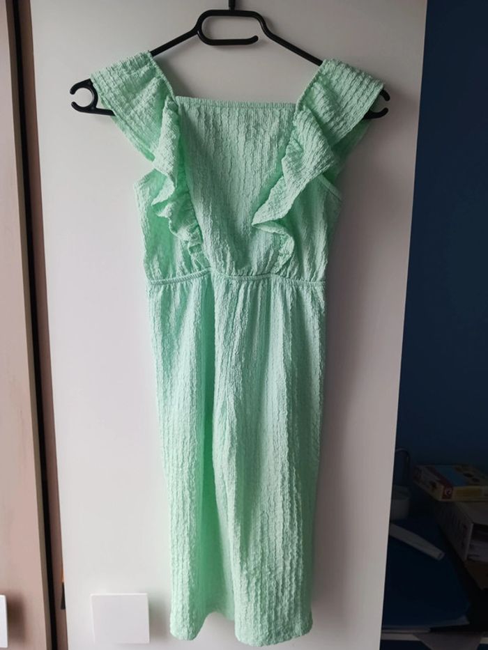 Lot 2 combi-pantalon jaune et vert Primark taille 5-6ans - photo numéro 2
