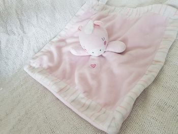 Doudou plat  licorne  Sainsbury's