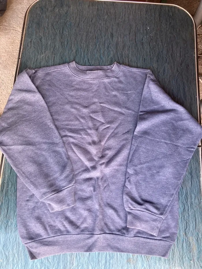 Pull homme bleu