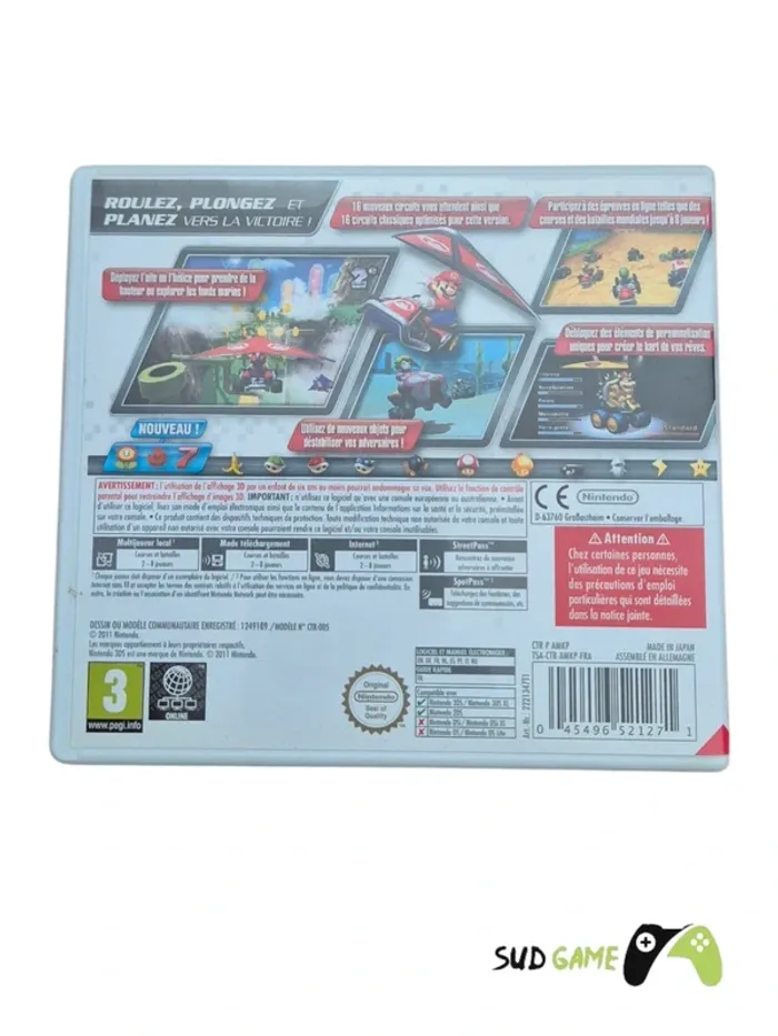 Jeu 3DS " Mario kart 7" - photo numéro 2
