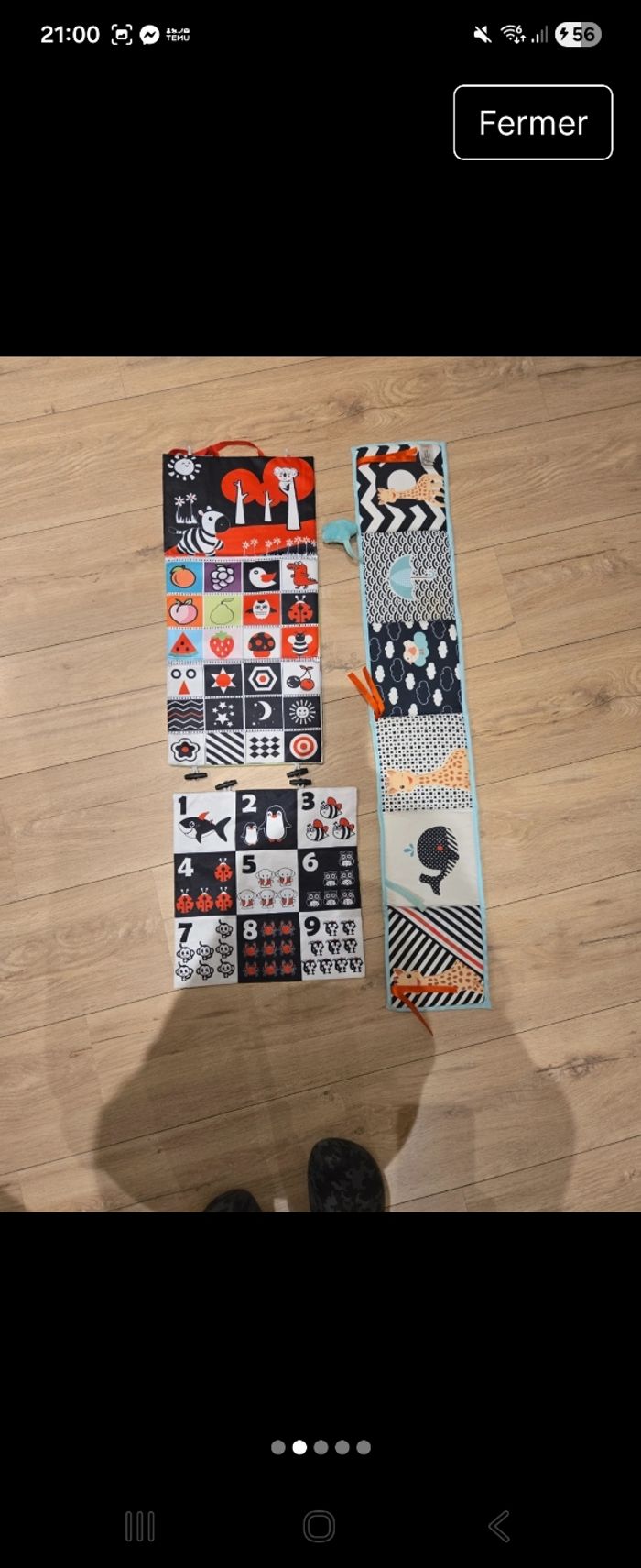 Miroir et livre d’éveil - photo numéro 2