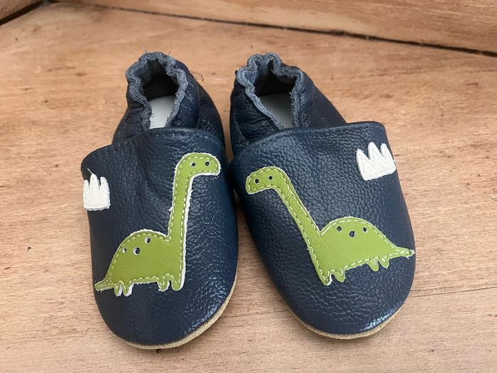 Chausson en cuir