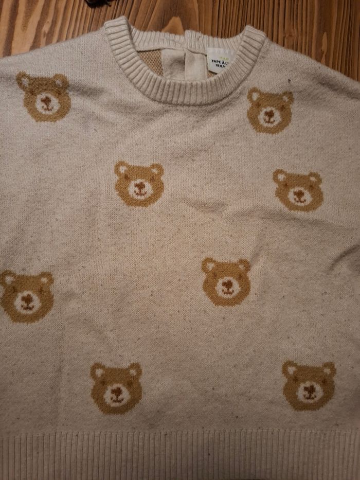 Lot de 2 pulls 18 mois TAO - photo numéro 2