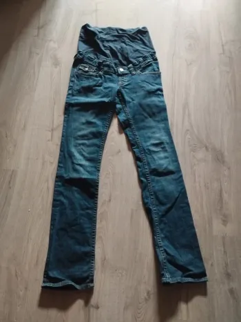 Jean bleu foncé slim H&M Mama