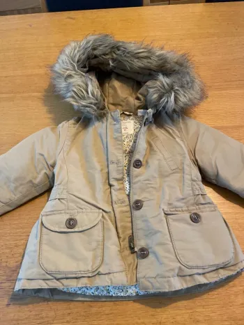 Parka Zara 9-12 mois