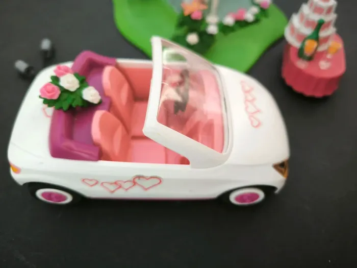 Couple de mariés avec voiture 6871 - photo numéro 4