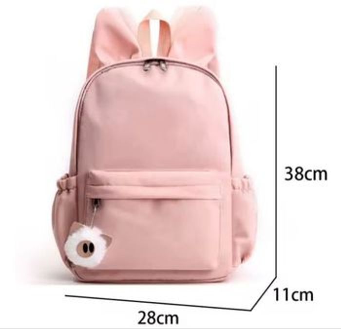 Sac à dos rose pale STITCH pour filles  (38 X 28 x 11 cm) Neuf juste déballé pour la photo - photo numéro 4