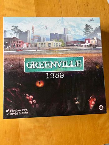 Jeu société Greenville 1989 neuf