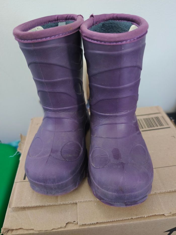 Bottes de pluie fourrées - photo numéro 2