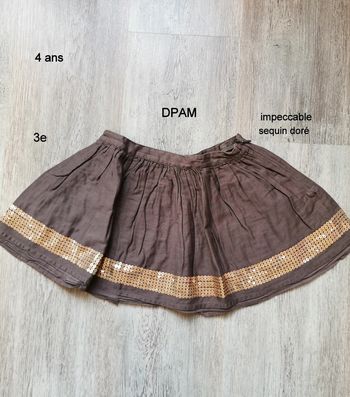 Jupe sequins dpam