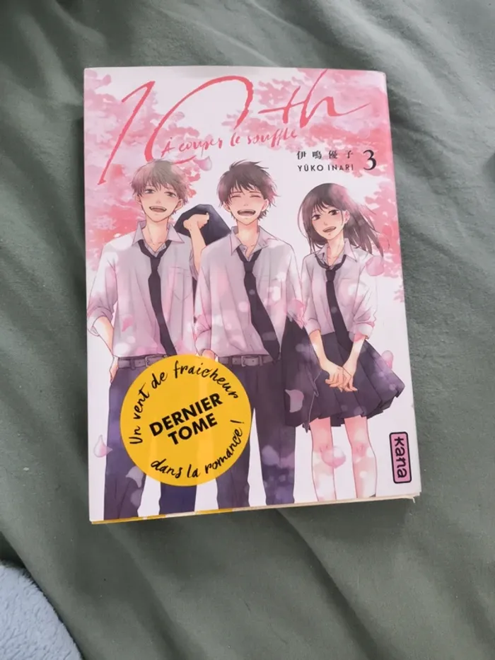 Manga tome 3 "10th à couper le souffle"
