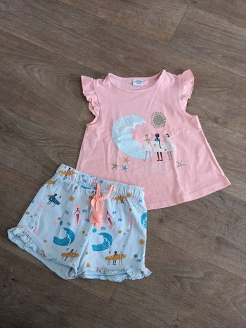 Ensemble t shirt short TAO 24 mois 2 ans