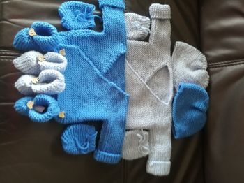 Lot naissance 1mois 6 pièces fait main neuf 