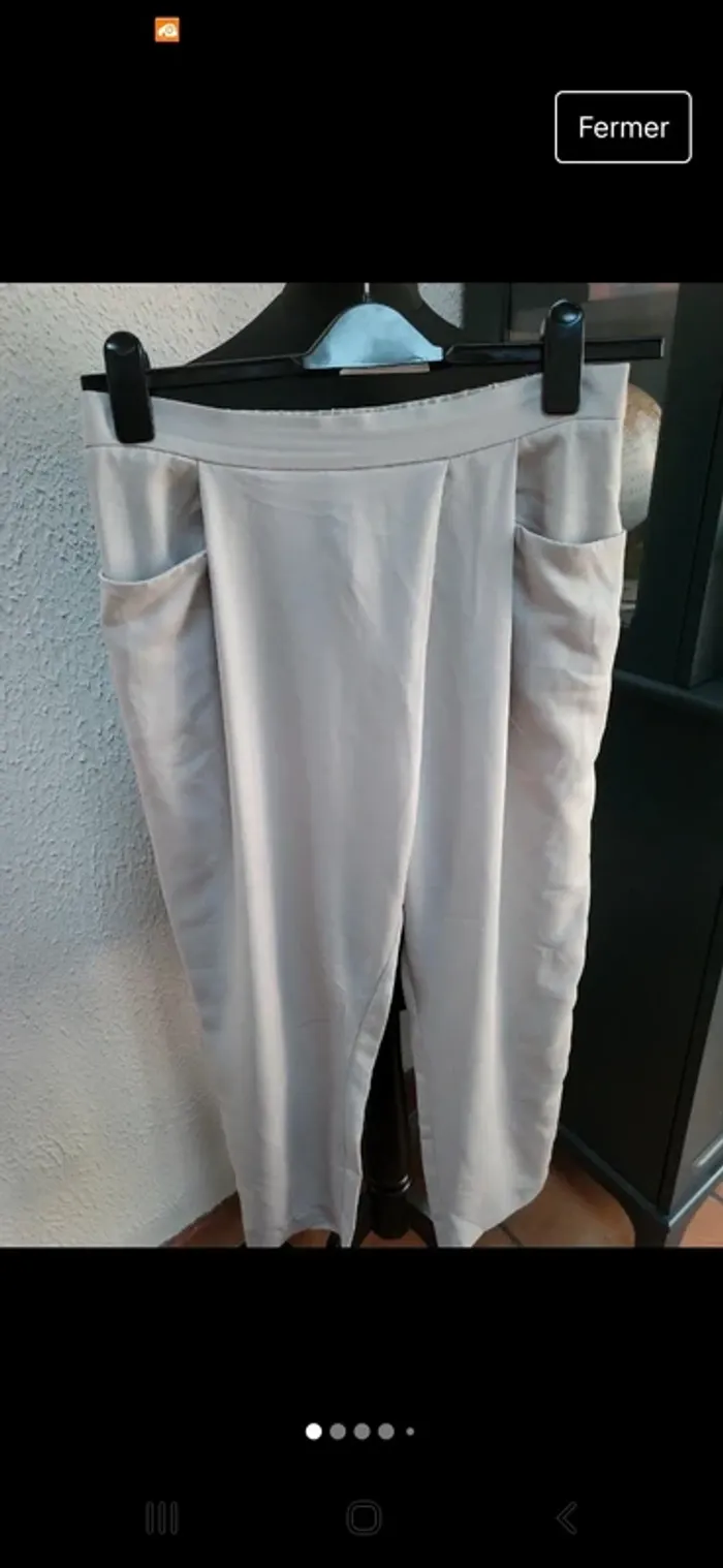 Pantalon taille élastique
