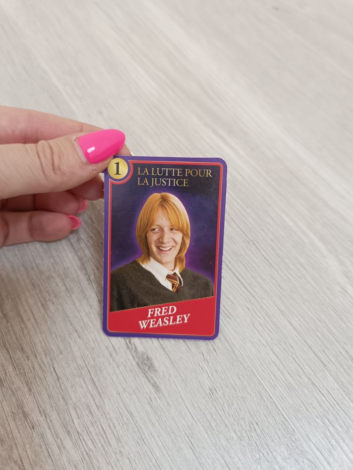 Carte à collectionner Harry Potter