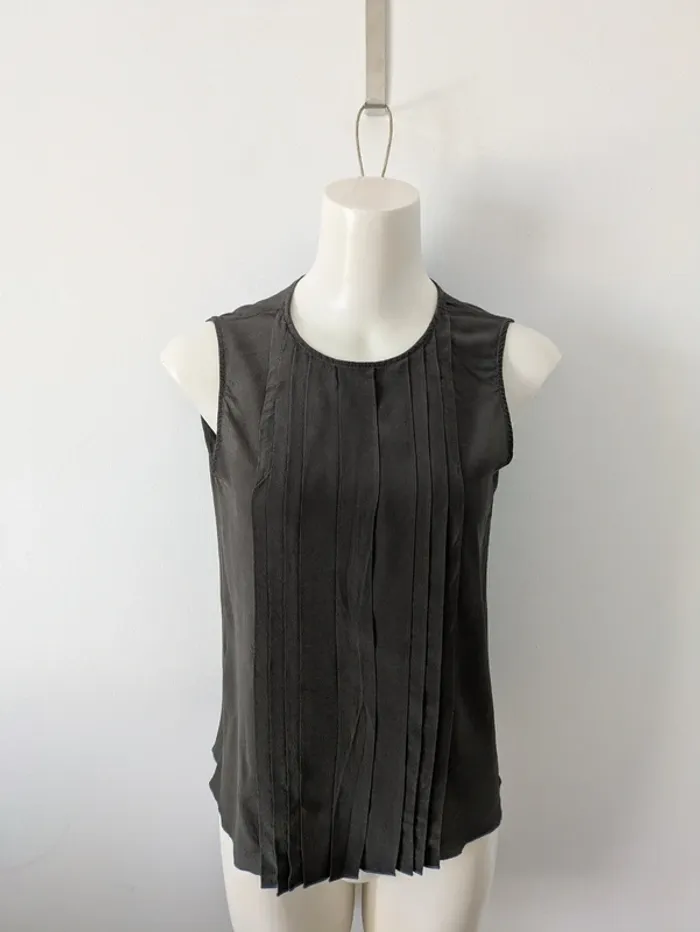 Débardeur en soie - Gerard Darel - taille 38