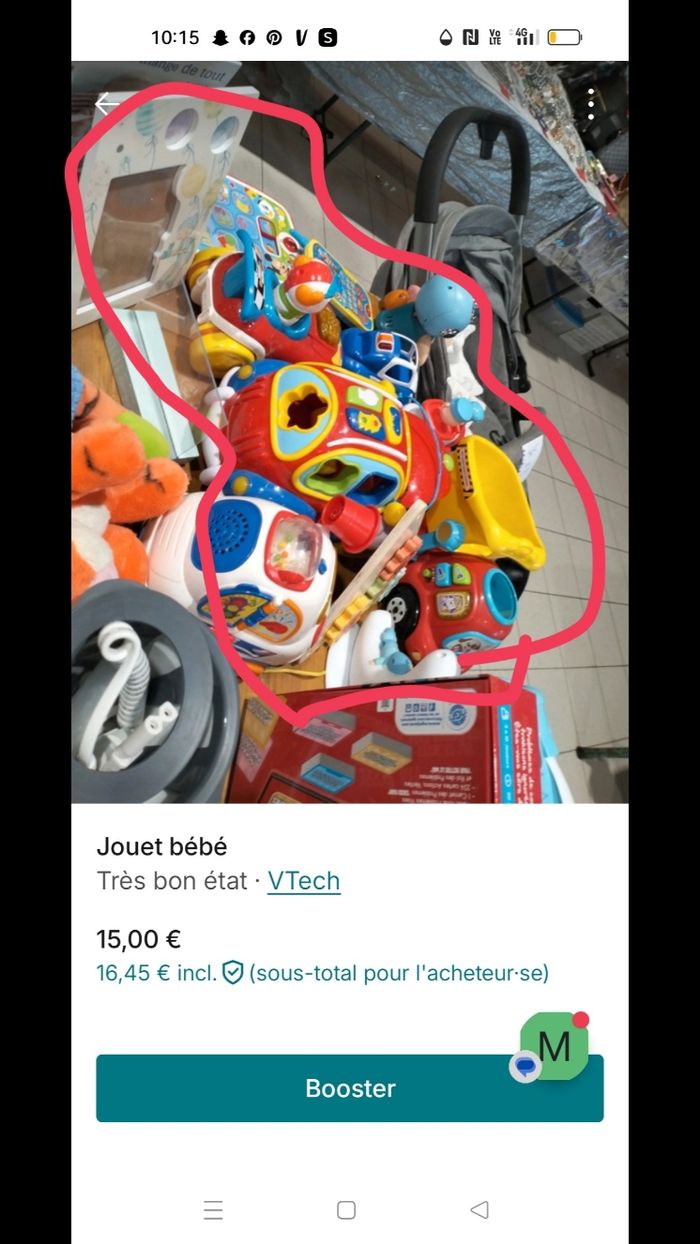 Lot de jouets
