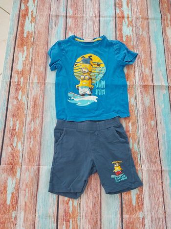 Pyjashort garçon 6 ans minions