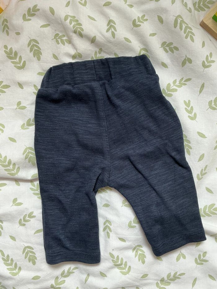pantalon marine chiné 1 mois kiabi - photo numéro 5