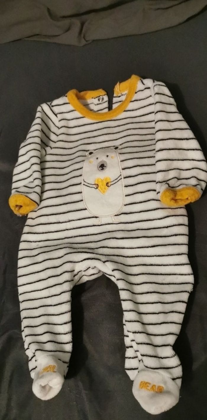 Lot de 3 pyjamas naissance