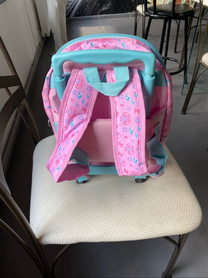 Cartable sac à dos + roulettes - photo numéro 4