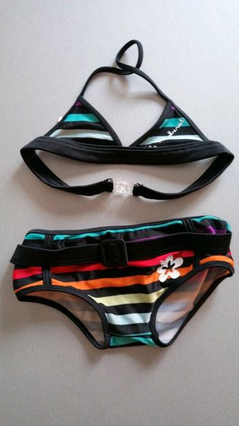 Maillot de bain 2 pièces my little Marcel 2 ans