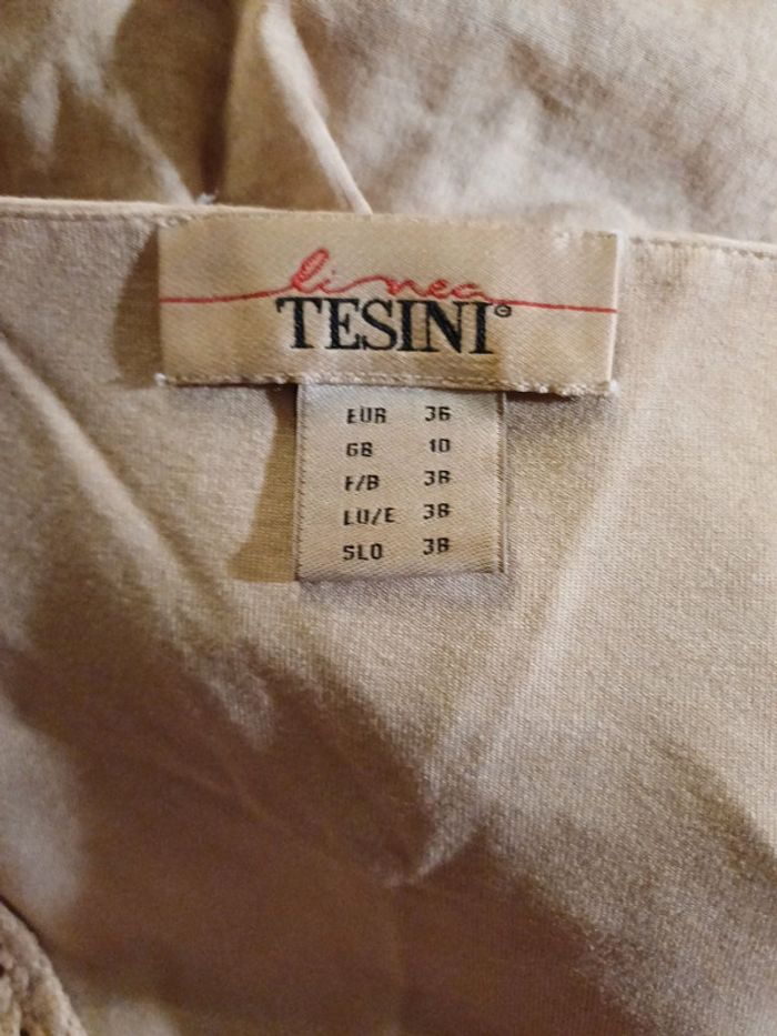 Robe🥻 dentelle brodé Beige - photo numéro 6