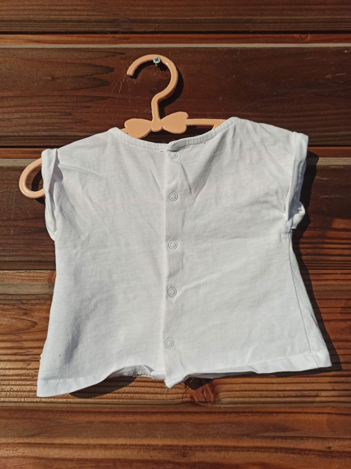 T-shirt bébé fille 3 mois - photo numéro 2