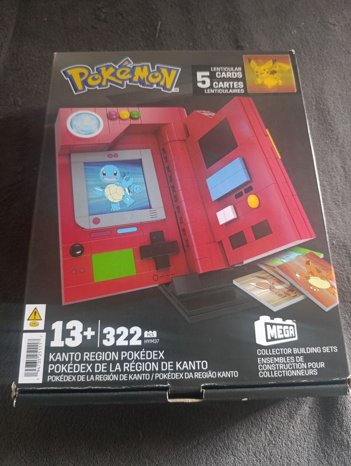 Pokemon Pokédex méga blocks