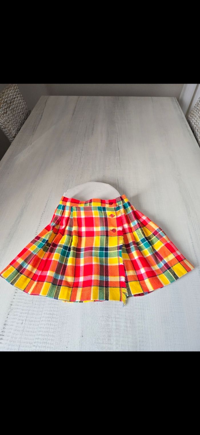 Jupe kilt enfant 4/6 ans