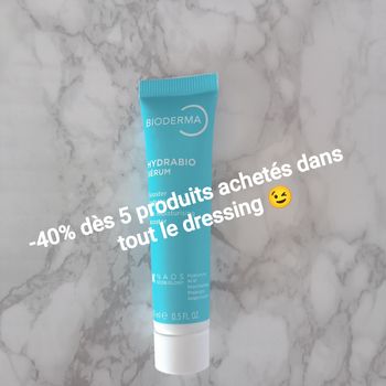 Bioderma hudrabio sérum booster hydratant 72h