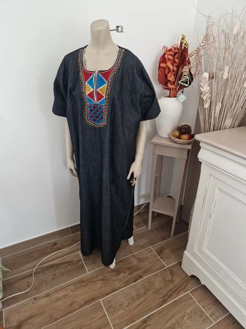 Djellaba en jeans brut 💙